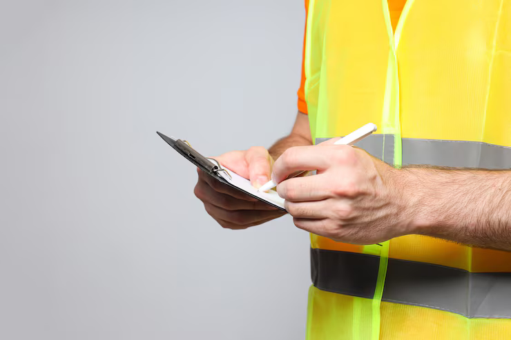 Technician performing Security Consultation